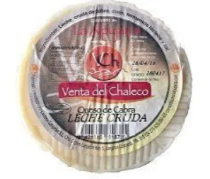 Queso de cabra de leche cruda